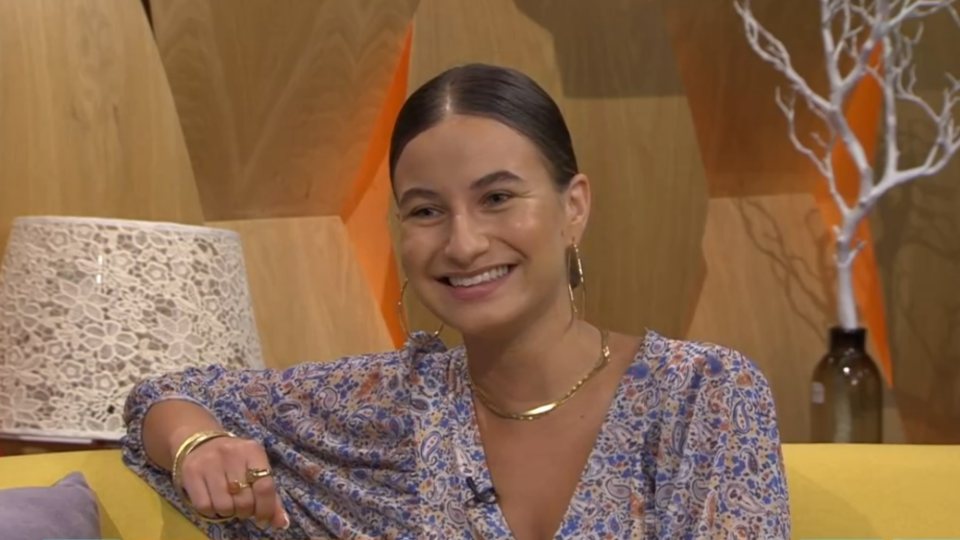 Dárdai Blanka az RTL stúdiójában