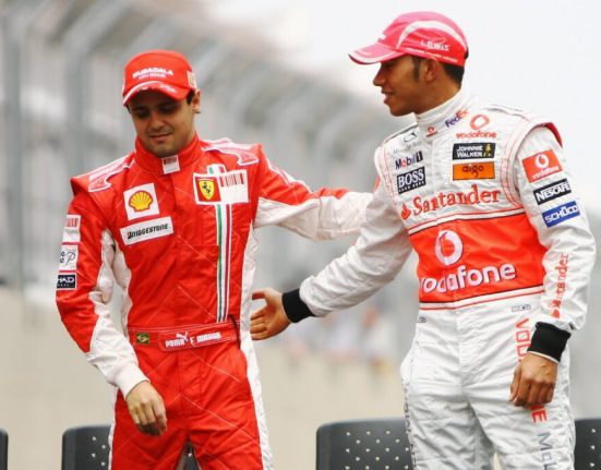 Felipe Massa és Lewis Hamilton
