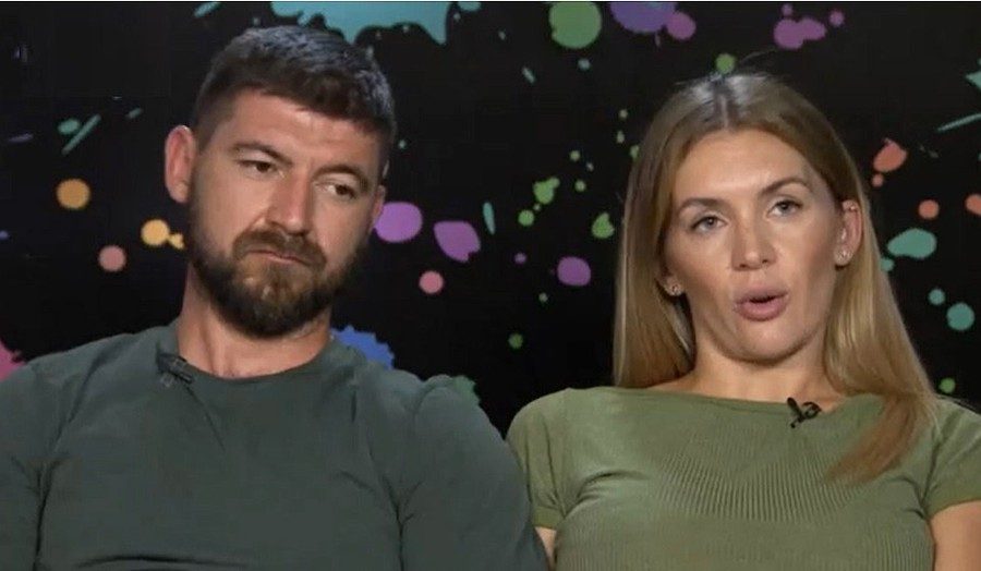 Hódi Pamela és Tóth Bence a kamerák előtt
