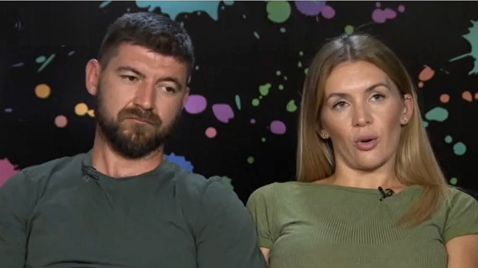 Hódi Pamela és Tóth Bence a kamerák előtt